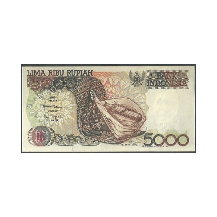 Indonesia 5.000 Rupias 1992 (1995) P130d