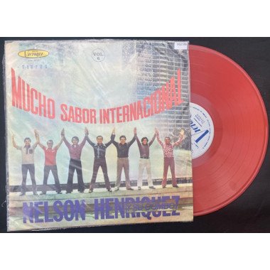 Nelson Henriquez Y Su Combo, Mucho sabor internacional (vinilo rojo) - Colombia 1973