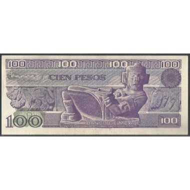 Mexico, 100 Pesos 25 Mar 1982 Serie UT P74c