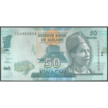 Malawi, 50 Kwacha 1 Ene 2020 P64g