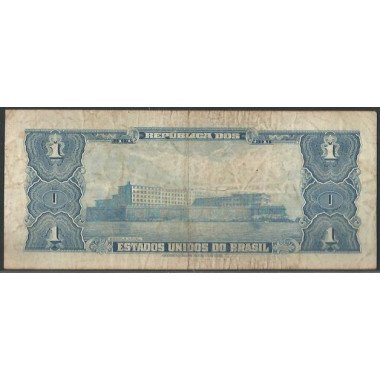 Brasil, 1 Cruzeiro ND1944 P123a