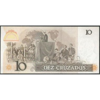 Brasil, 10 Cruzados ND1986 P209a