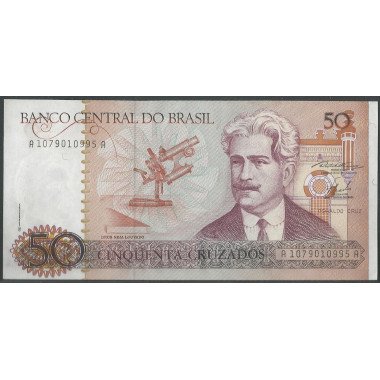 Brasil, 50 Cruzados ND1986 P210a