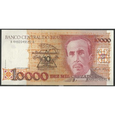 Brasil, 10 Cruzados Nuevos ND1990 P218b