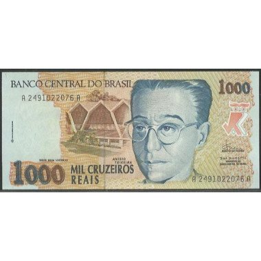 Brasil, 1.000 Cruzeiros Reais ND1993 P240a