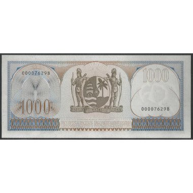 Suriname, 1.000 Gulden 1 Sep 1963 P124