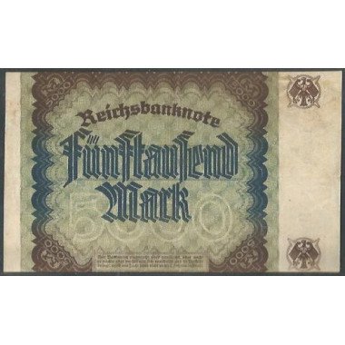 Alemania, 5.000 Mark 2 Dic 1922 P81a
