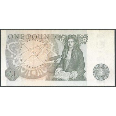 Inglaterra, 1 Pound ND1977-80 P377a