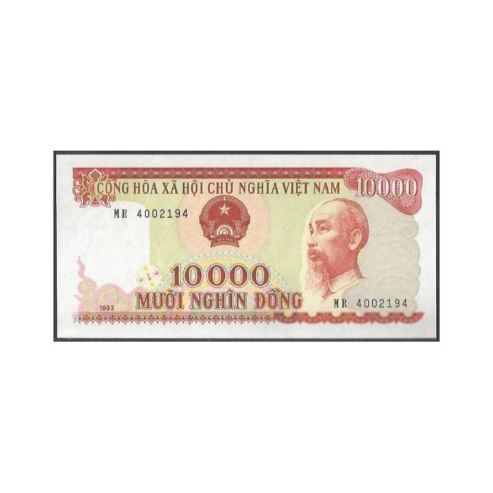 Vietnam 10.000 Dong 1993 P115a
