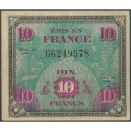 Francia 10 Francs 1944 P116a