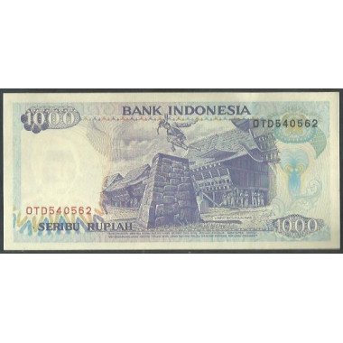 Indonesia, 1.000 Rupias 1992 (2000) P129i
