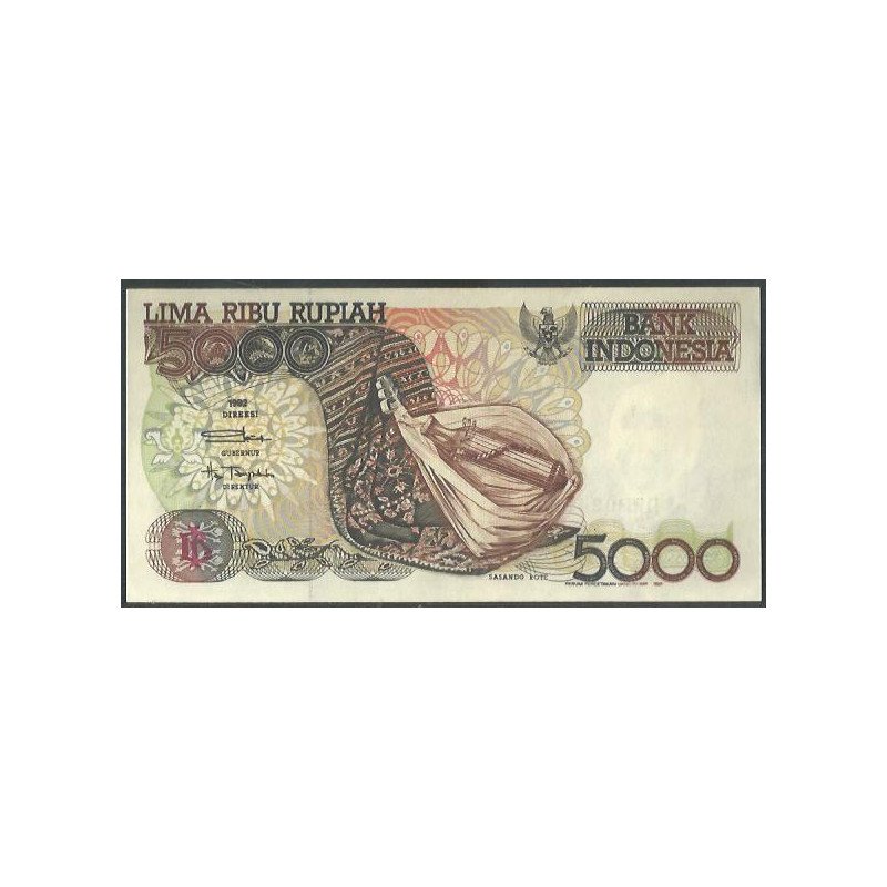 Indonesia, 5.000 Rupias 1992 (1995) P130d