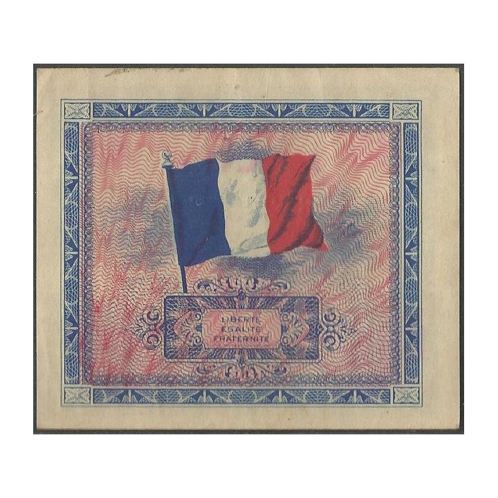 Francia 10 Francs 1944 P116a reverso