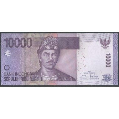 Indonesia, 10.000 Rupias 2014 P150f