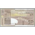 Macao - Banco Nacional Ultramarino, 50 Patacas 11 Nov 2013 P81Ab
