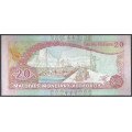 Maldivas, 20 Rufiyas 2000 P20c