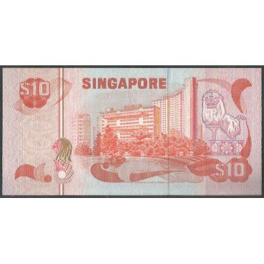 Singapur, 10 Dollars ND1979 P11b
