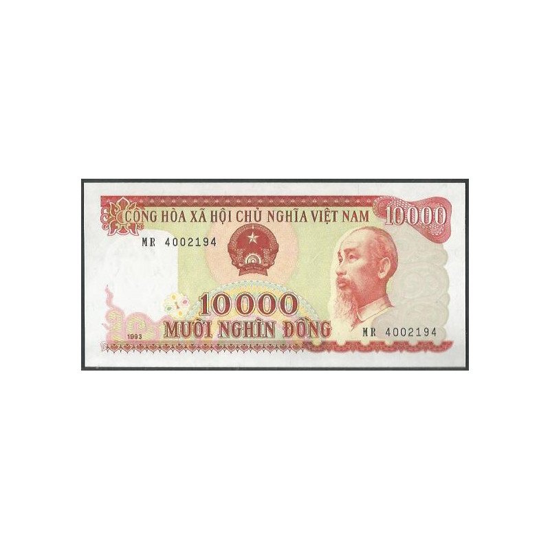 Vietnam, 10.000 Dong 1993 P115a