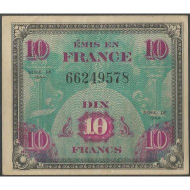 Francia, 10 Francs 1944 P116a