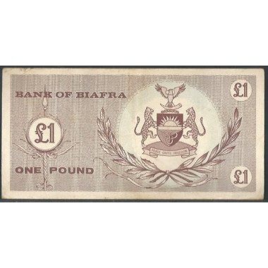 Biafra, 1 Pound ND1967 P2
