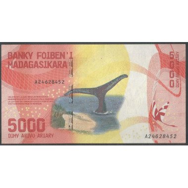 Madagascar, 5.000 Ariary ND2017 P102