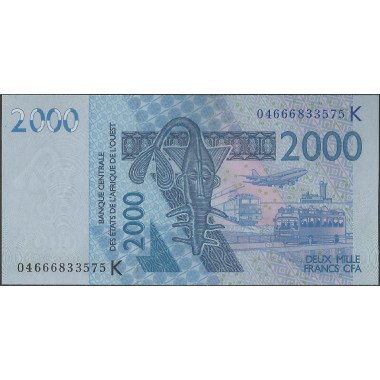 Senegal, 2.000 Francs 2004 P716Kb