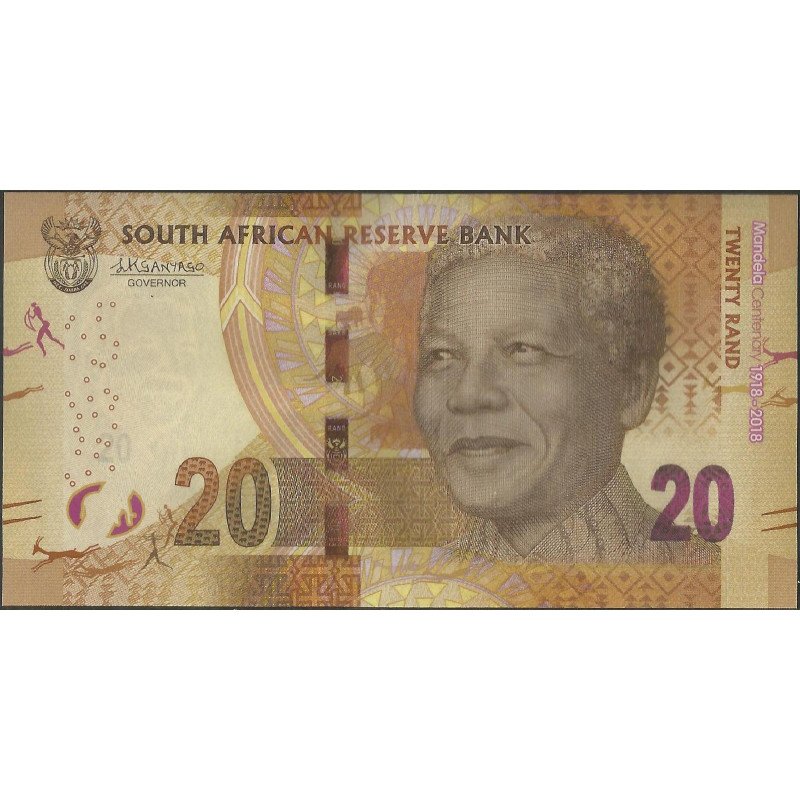 Sur Africa, 20 Rand 2018 P144