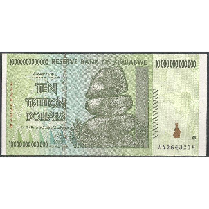 Zimbabwe 10.000.000.000.000 Dollars 2008 P88