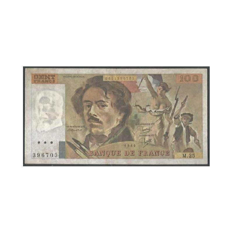Francia, 100 Francs 1978-95 P154
