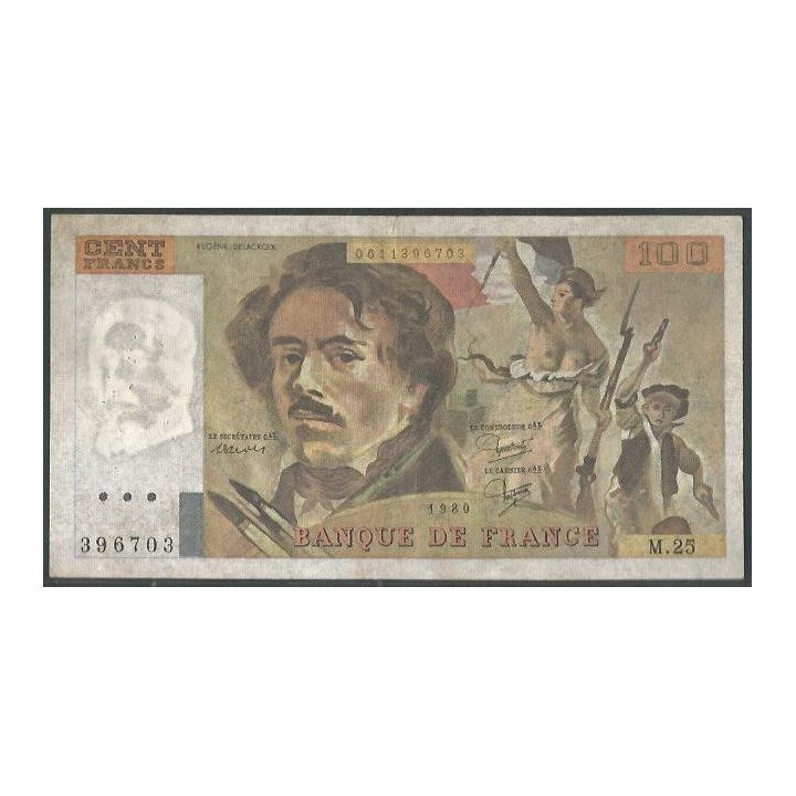 Francia 100 Francs 1978-95 P154