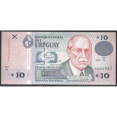 Uruguay, 10 Pesos 1998 A P81a