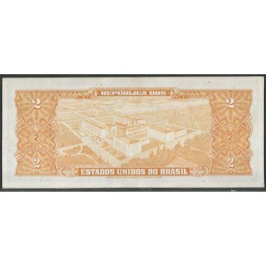 Brasil, 2 Cruzeiros ND1956-8 P157Ac
