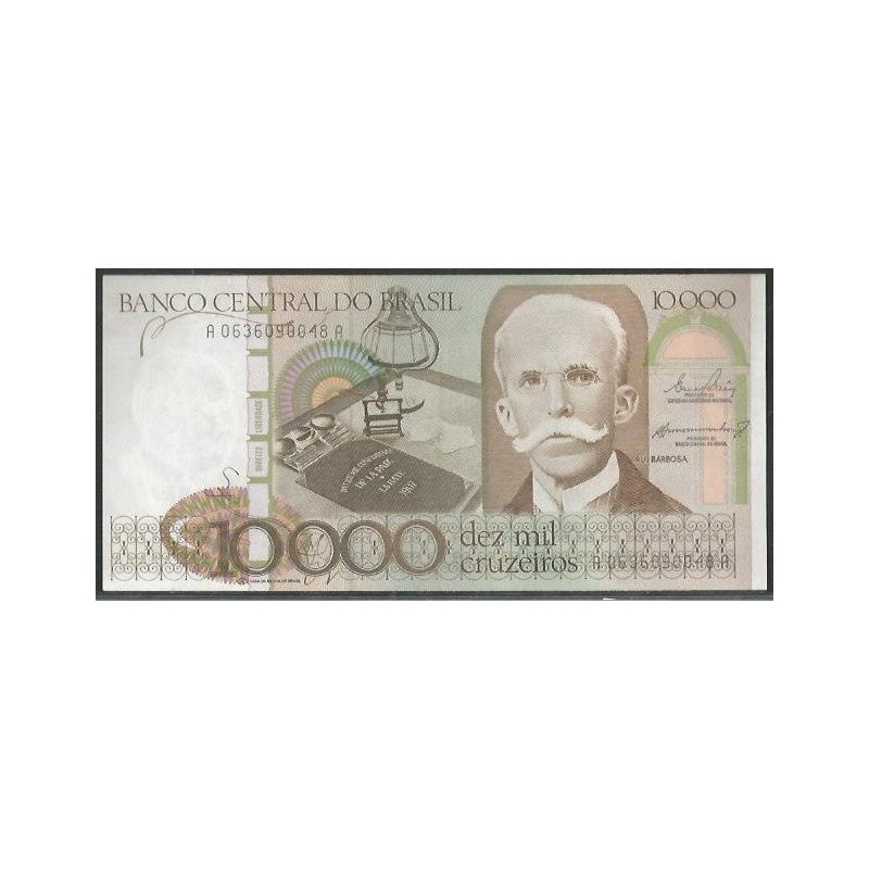Brasil, 10.000 Cruzeiros ND1984 P203a