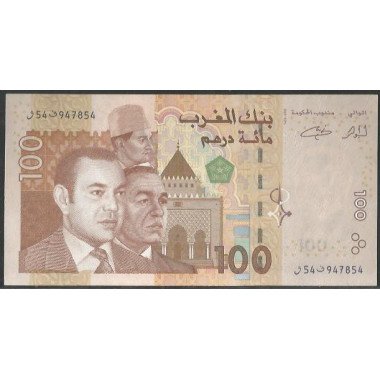 Marruecos, 100 Dinares 2002 P70