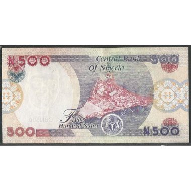 Nigeria, 500 Naira 2008 P30g1