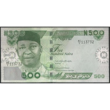 Nigeria, 500 Naira 2022 P48a