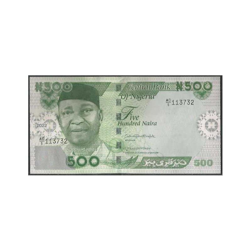Nigeria, 500 Naira 2022 P48a