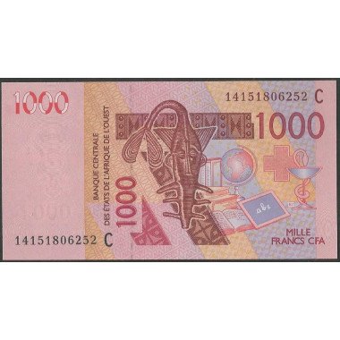 Burkina Faso, 1.000 Francs 2014 P315Cn