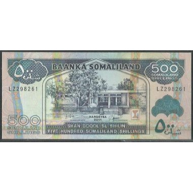 Somaliland, 500 Shillings 2011 P6h