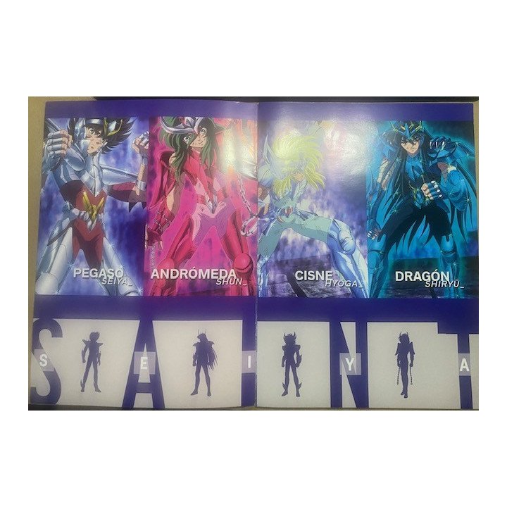 Los Caballeros del Zodiaco Hades - Editorial Panda reverso