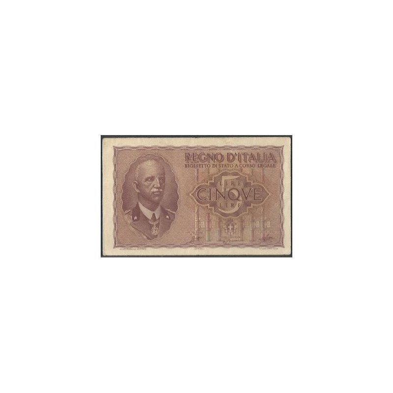Italia, 5 Liras 1944 P28