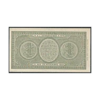 Italia, 1 Lira 23 Nov 1944 P29a