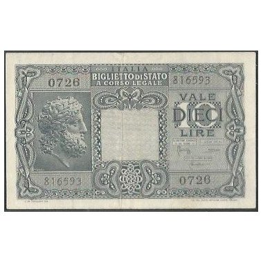 Italia, 10 Liras 23 Nov...