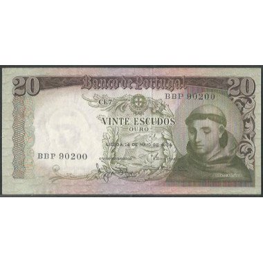 Portugal, 20 Escudos 26 May...