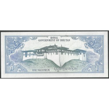 Bhutan, 1 Ngultrum ND1981 P5