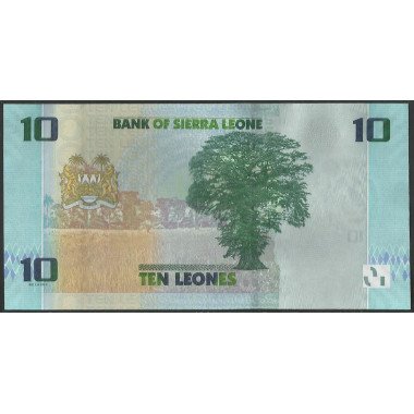 Sierra Leona, 10 Leones 27 Abr 2022 P37