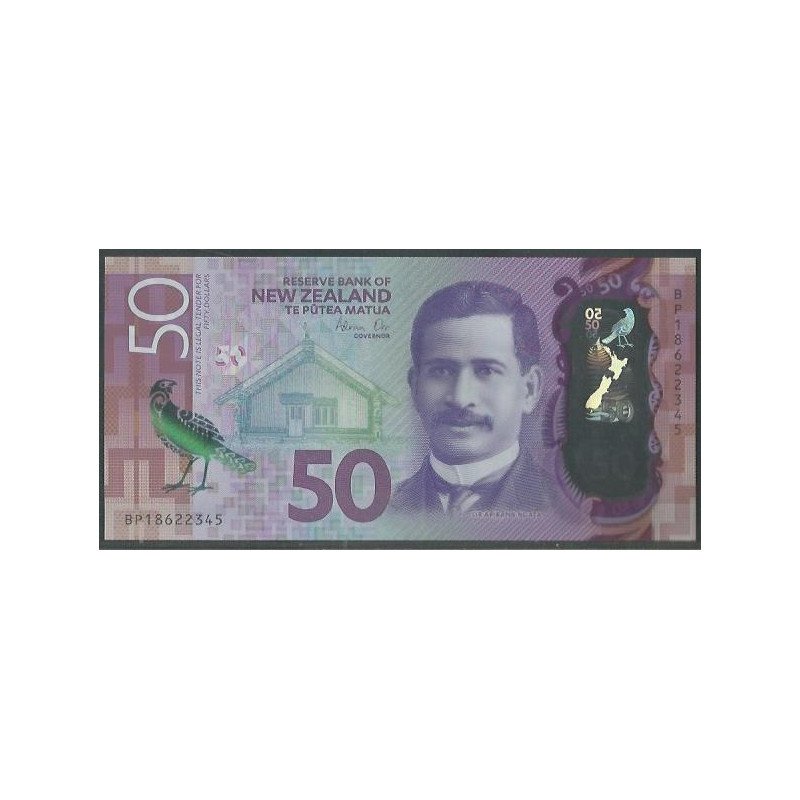 Nueva Zelanda, 50 Dollars 2018 P194b