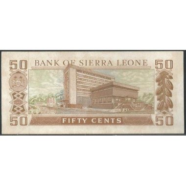 Sierra Leona, 50 Cents 4 Ago 1984 P4e