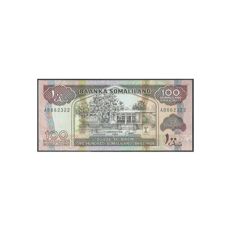 Somaliland, 100 Shillings 1994 P5a