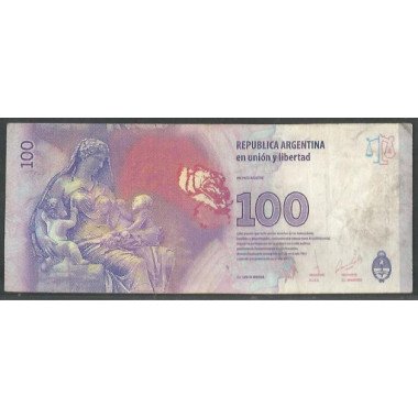 Argentina, 100 Pesos ND2016 Serie IA P358c